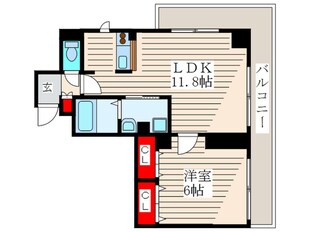 ヴィ－タ葛西の物件間取画像